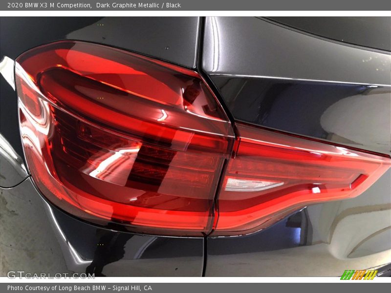 Dark Graphite Metallic / Black 2020 BMW X3 M Competition