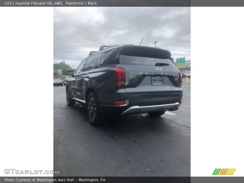 Rainforest / Black 2021 Hyundai Palisade SEL AWD