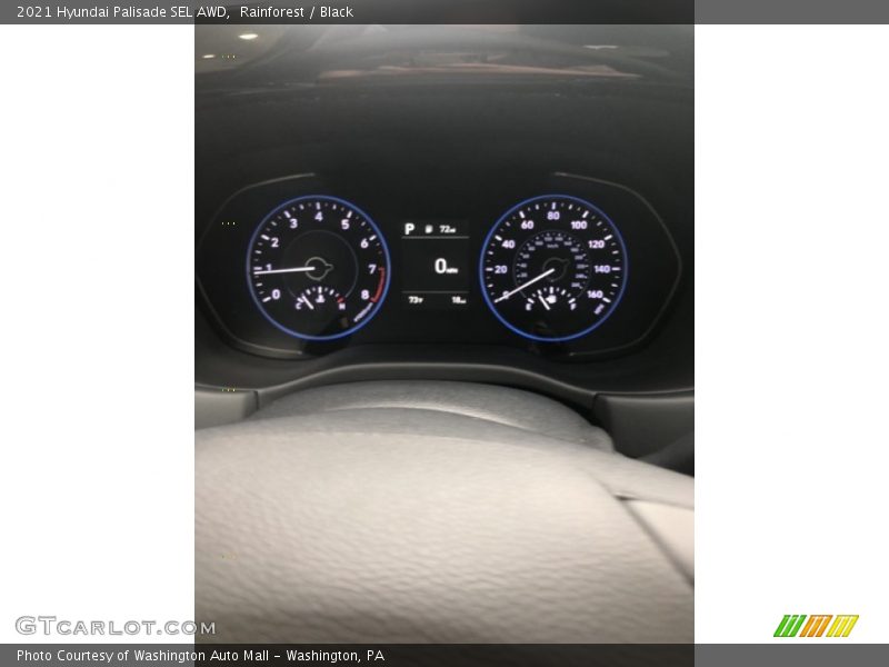 Rainforest / Black 2021 Hyundai Palisade SEL AWD