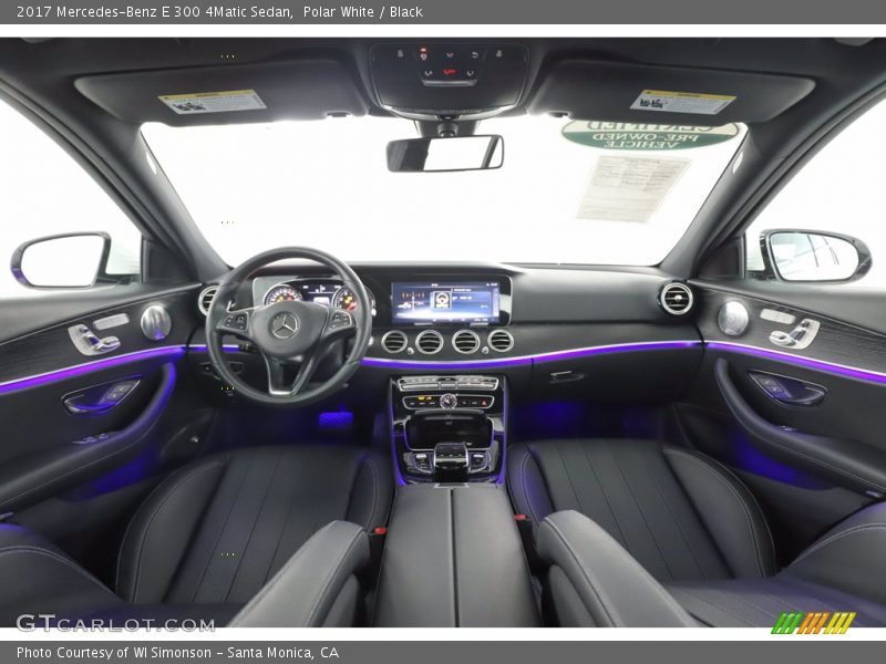 Black Interior - 2017 E 300 4Matic Sedan 