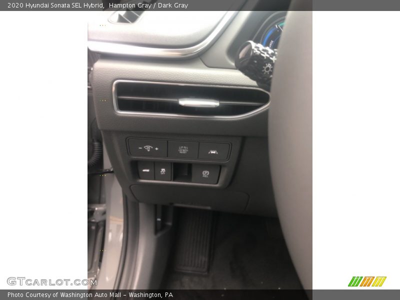Hampton Gray / Dark Gray 2020 Hyundai Sonata SEL Hybrid
