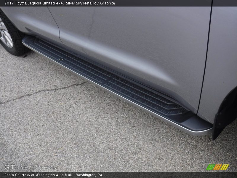 Silver Sky Metallic / Graphite 2017 Toyota Sequoia Limited 4x4