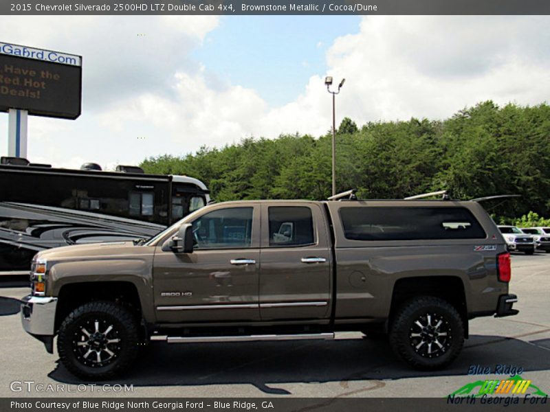  2015 Silverado 2500HD LTZ Double Cab 4x4 Brownstone Metallic