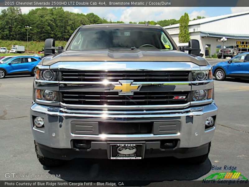 Brownstone Metallic / Cocoa/Dune 2015 Chevrolet Silverado 2500HD LTZ Double Cab 4x4