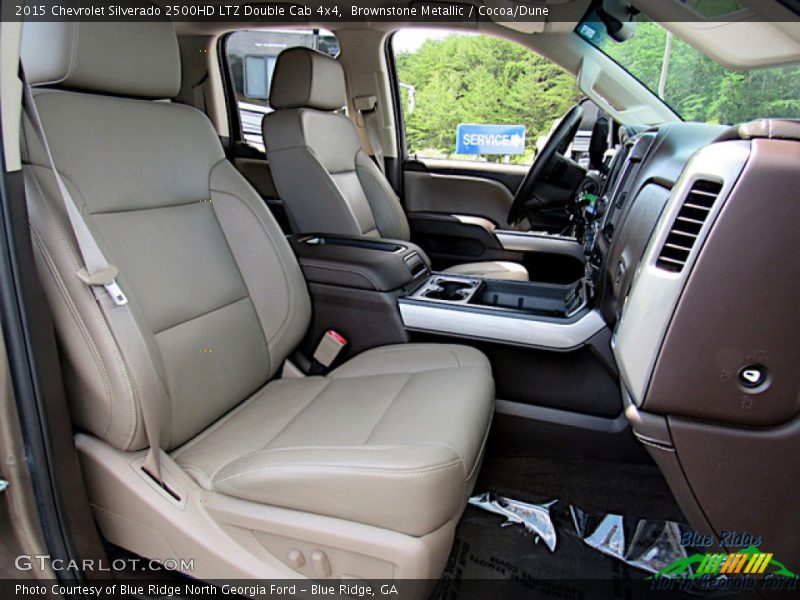  2015 Silverado 2500HD LTZ Double Cab 4x4 Cocoa/Dune Interior