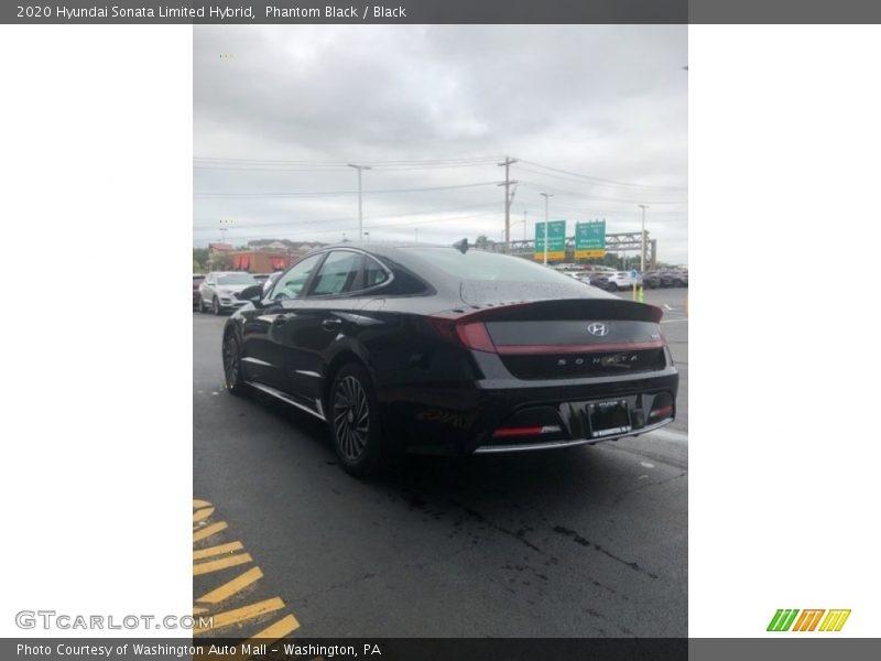 Phantom Black / Black 2020 Hyundai Sonata Limited Hybrid