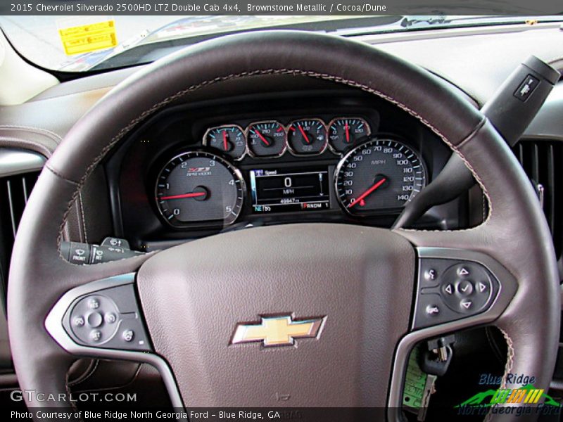  2015 Silverado 2500HD LTZ Double Cab 4x4 Steering Wheel