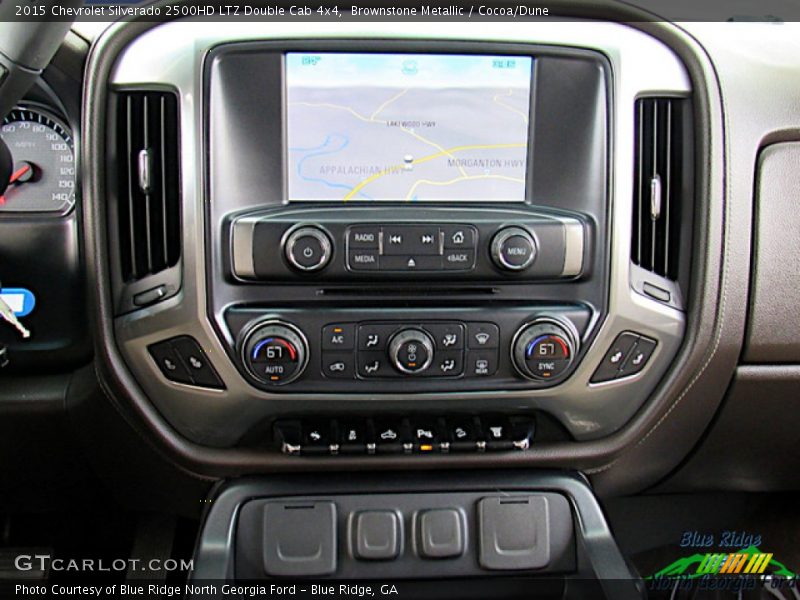 Controls of 2015 Silverado 2500HD LTZ Double Cab 4x4