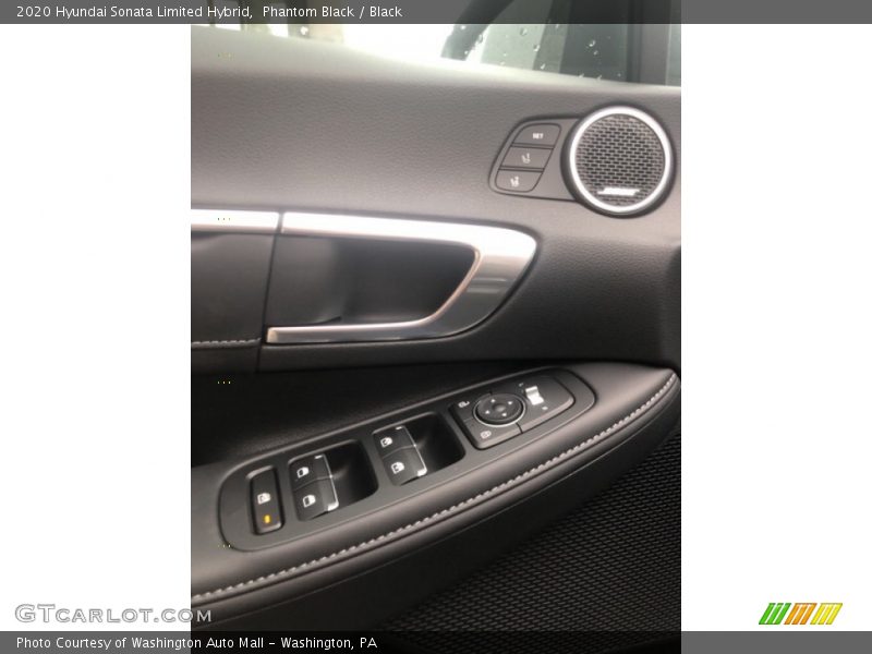Phantom Black / Black 2020 Hyundai Sonata Limited Hybrid