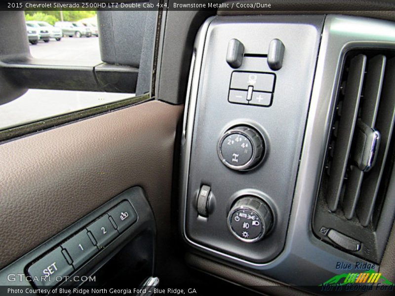 Controls of 2015 Silverado 2500HD LTZ Double Cab 4x4