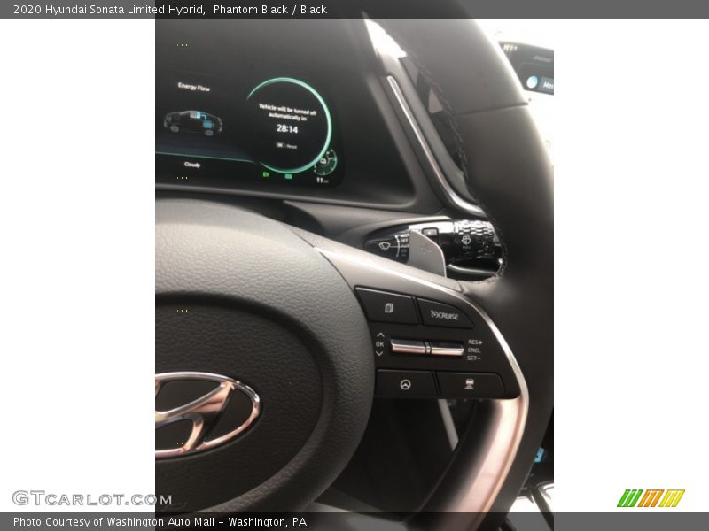 Phantom Black / Black 2020 Hyundai Sonata Limited Hybrid