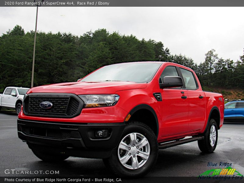 Front 3/4 View of 2020 Ranger STX SuperCrew 4x4