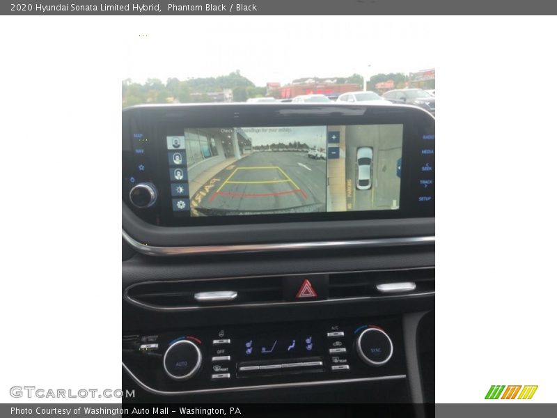 Phantom Black / Black 2020 Hyundai Sonata Limited Hybrid