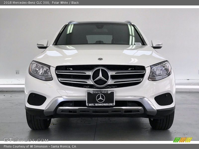 Polar White / Black 2018 Mercedes-Benz GLC 300