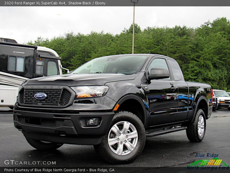 Shadow Black / Ebony 2020 Ford Ranger XL SuperCab 4x4