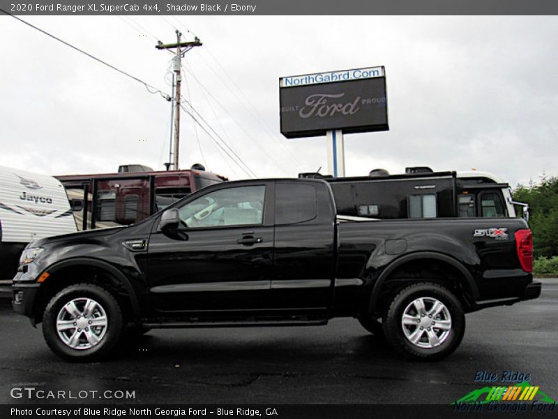 Shadow Black / Ebony 2020 Ford Ranger XL SuperCab 4x4