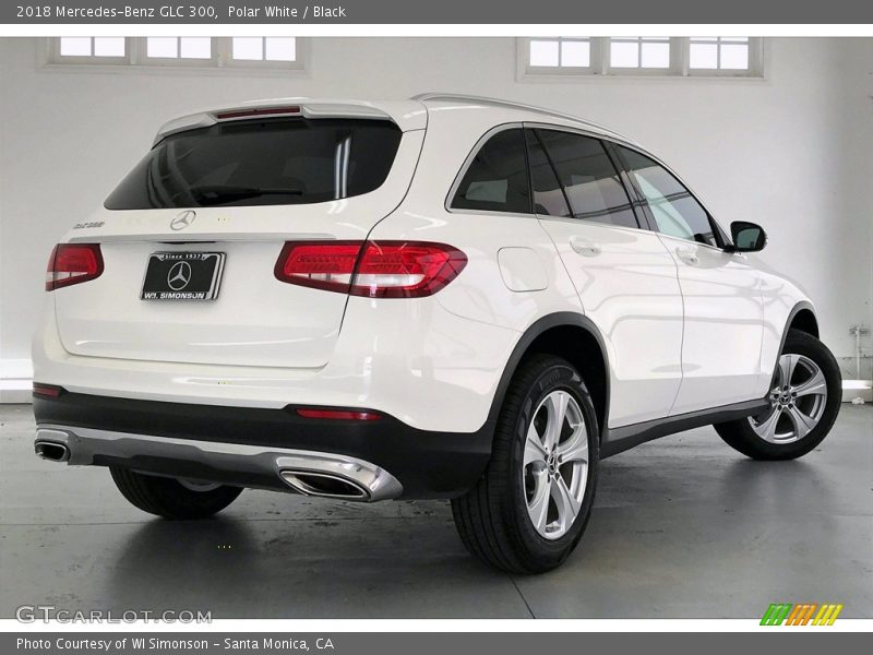 Polar White / Black 2018 Mercedes-Benz GLC 300