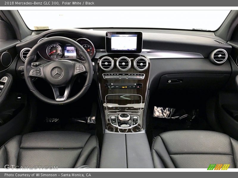 Polar White / Black 2018 Mercedes-Benz GLC 300