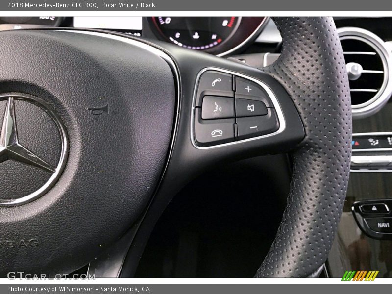 Polar White / Black 2018 Mercedes-Benz GLC 300