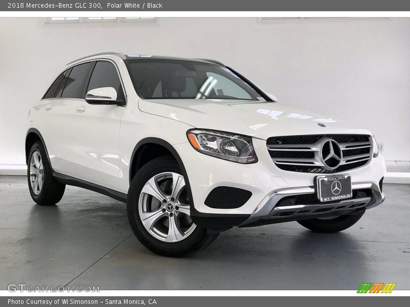 Polar White / Black 2018 Mercedes-Benz GLC 300