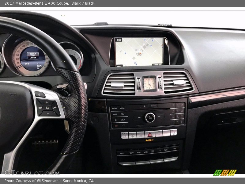 Black / Black 2017 Mercedes-Benz E 400 Coupe
