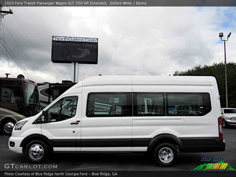 Oxford White / Ebony 2020 Ford Transit Passenger Wagon XLT 350 HR Extended