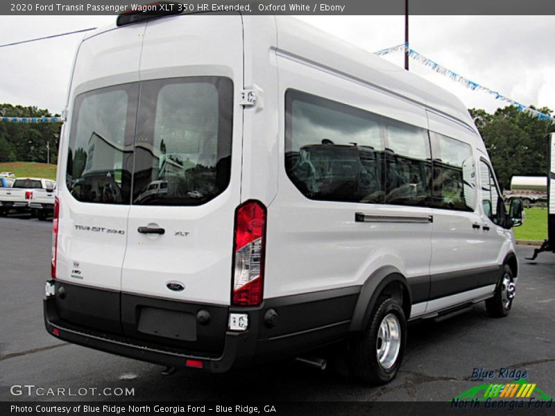 Oxford White / Ebony 2020 Ford Transit Passenger Wagon XLT 350 HR Extended