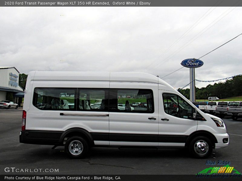 Oxford White / Ebony 2020 Ford Transit Passenger Wagon XLT 350 HR Extended