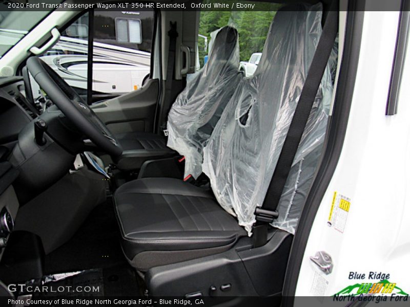 Oxford White / Ebony 2020 Ford Transit Passenger Wagon XLT 350 HR Extended