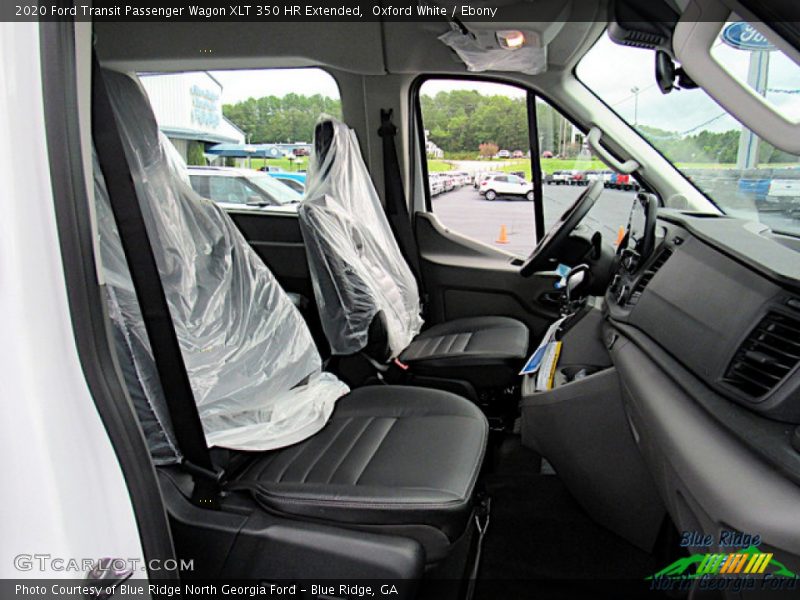 Oxford White / Ebony 2020 Ford Transit Passenger Wagon XLT 350 HR Extended