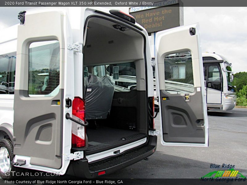 Oxford White / Ebony 2020 Ford Transit Passenger Wagon XLT 350 HR Extended