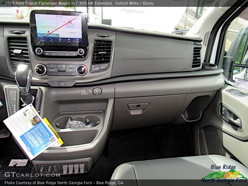 Oxford White / Ebony 2020 Ford Transit Passenger Wagon XLT 350 HR Extended