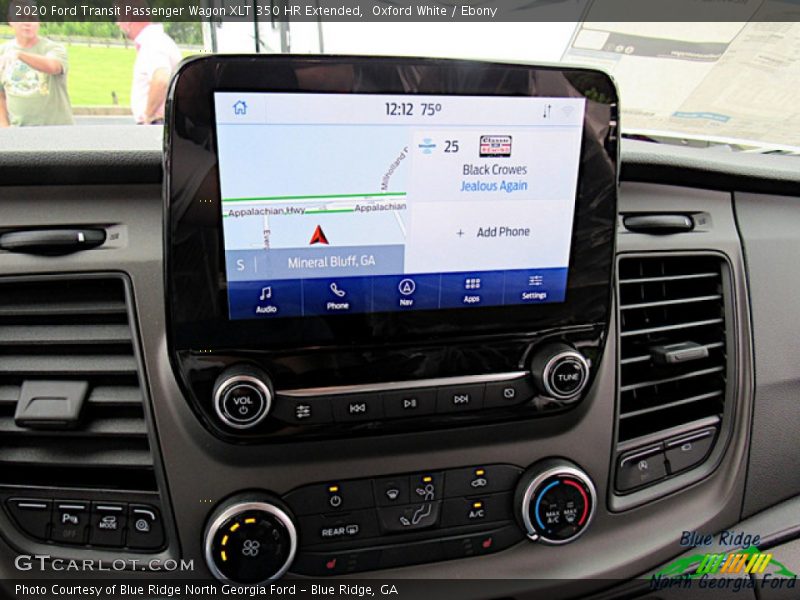 Oxford White / Ebony 2020 Ford Transit Passenger Wagon XLT 350 HR Extended