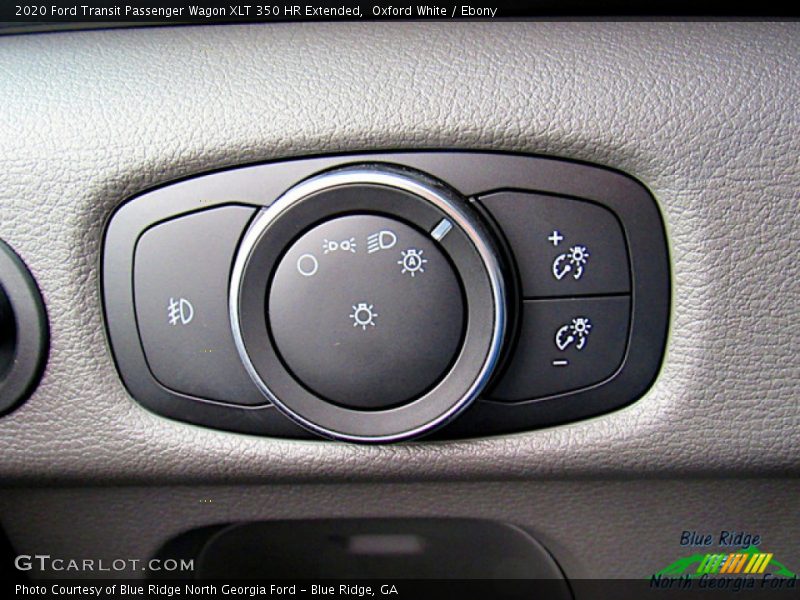 Oxford White / Ebony 2020 Ford Transit Passenger Wagon XLT 350 HR Extended