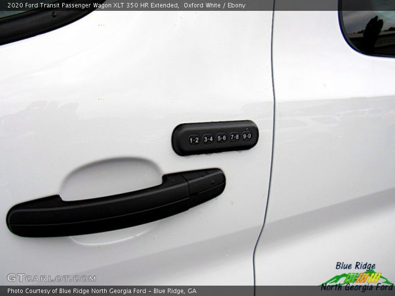 Oxford White / Ebony 2020 Ford Transit Passenger Wagon XLT 350 HR Extended