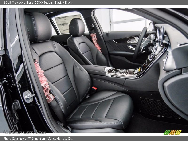 Black / Black 2018 Mercedes-Benz C 300 Sedan