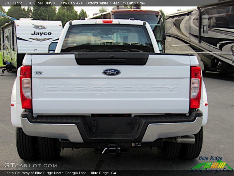 Oxford White / Medium Earth Gray 2020 Ford F350 Super Duty XL Crew Cab 4x4