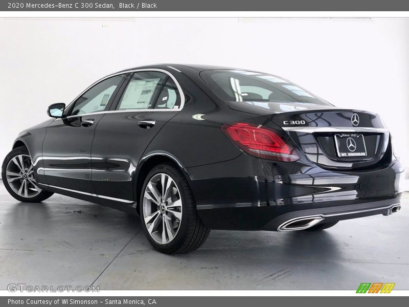 Black / Black 2020 Mercedes-Benz C 300 Sedan