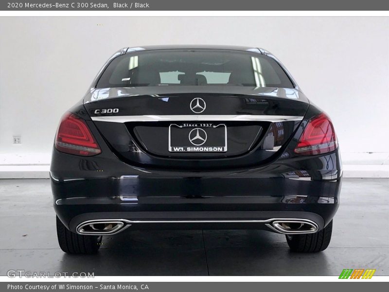 Black / Black 2020 Mercedes-Benz C 300 Sedan