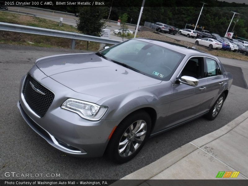 Billett Silver Metallic / Black 2015 Chrysler 300 C AWD