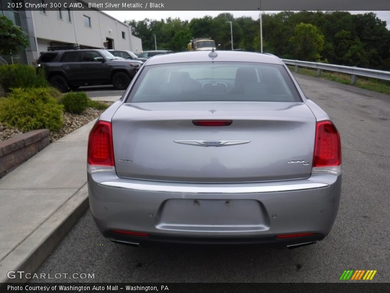 Billett Silver Metallic / Black 2015 Chrysler 300 C AWD