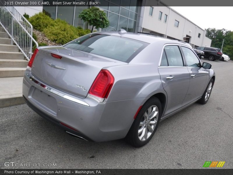Billett Silver Metallic / Black 2015 Chrysler 300 C AWD