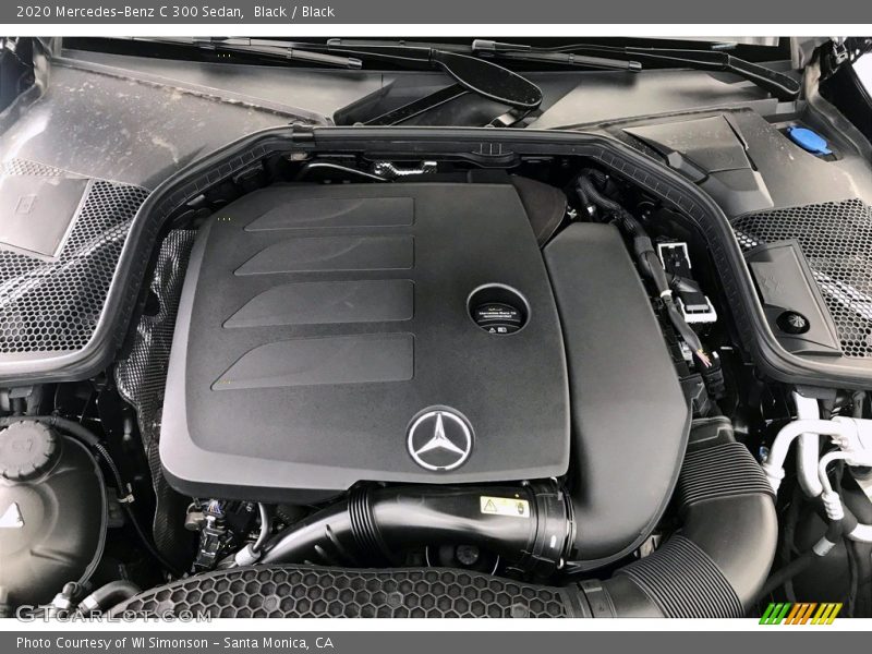 Black / Black 2020 Mercedes-Benz C 300 Sedan