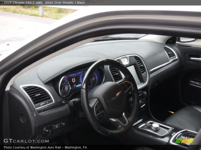 Billett Silver Metallic / Black 2015 Chrysler 300 C AWD