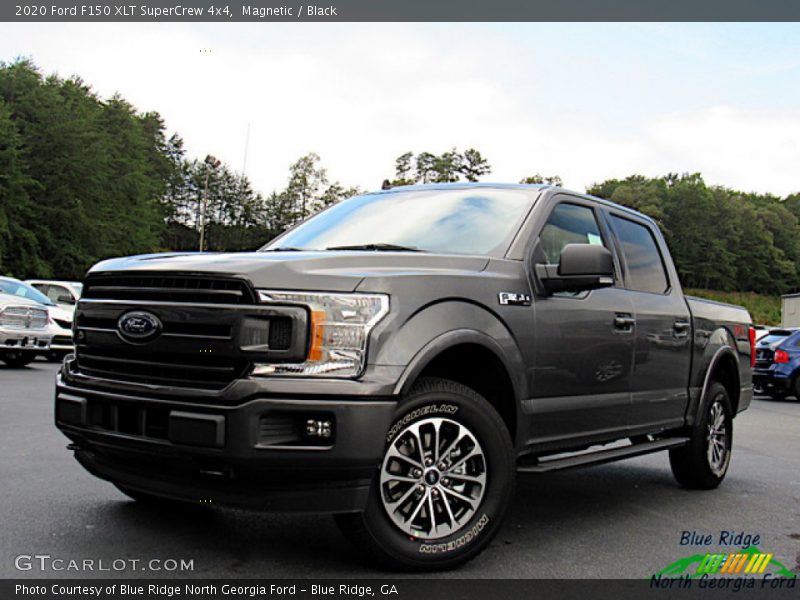 Magnetic / Black 2020 Ford F150 XLT SuperCrew 4x4