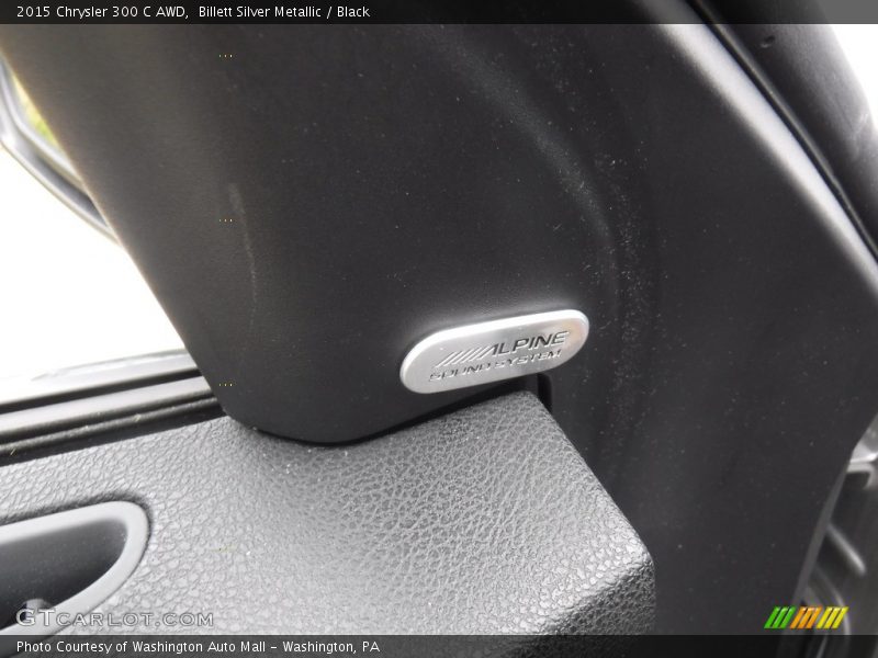 Billett Silver Metallic / Black 2015 Chrysler 300 C AWD