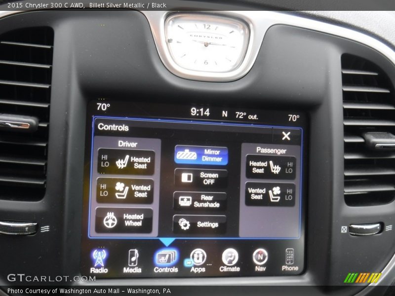 Controls of 2015 300 C AWD