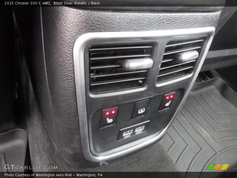 Billett Silver Metallic / Black 2015 Chrysler 300 C AWD