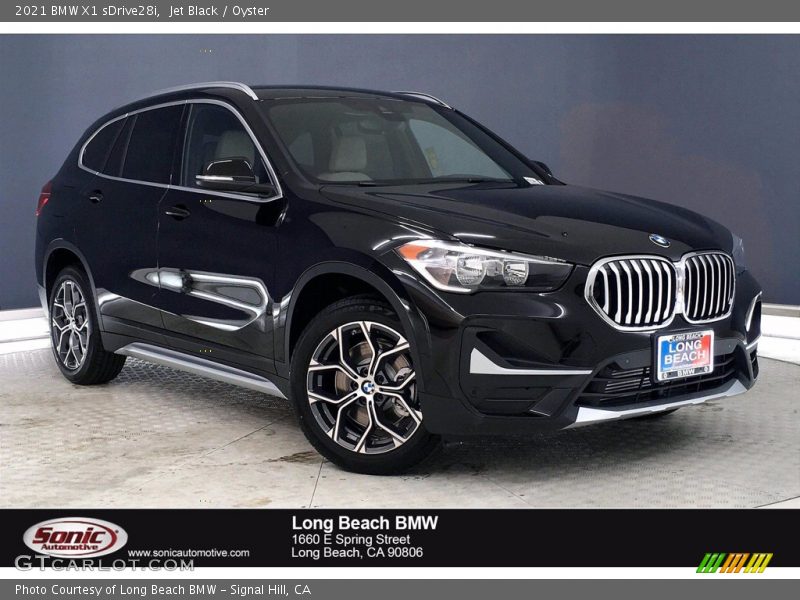 Jet Black / Oyster 2021 BMW X1 sDrive28i