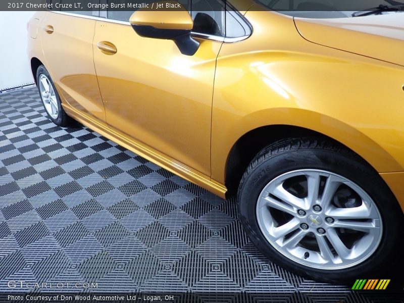 Orange Burst Metallic / Jet Black 2017 Chevrolet Cruze LT